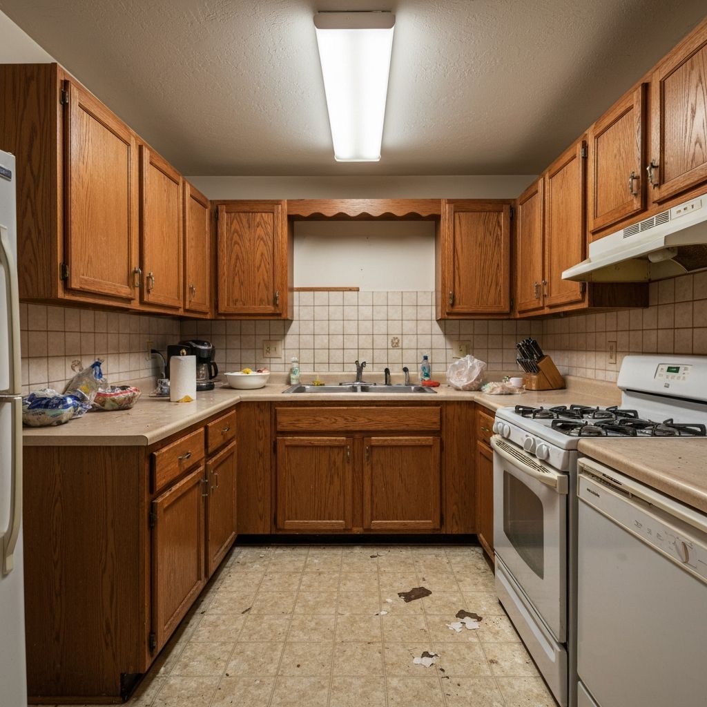 Kitchen before renovation